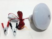 Akü Seyyar Lamba Led Ampul 12V 4 Metre Kablo SM-2105 - 2