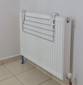 KURUFER KALORİFER KURUTMA ASKISI KURUTMALIK 60 CM 5 TELLİ Çamaşır Kurutmalık - 9