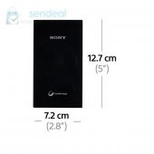 Sony V10A 10000 Mah USB Powerbank Siyah - CP-V10ABT - 1