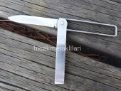 Pratik Metal Çakı-2mm 4034 Çelik-165cm- - 1