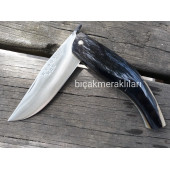 RECEP ÇAKI 26CM EL İŞÇİLİĞİ KOÇ BOYNUZU NO:7 - 4