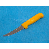 Pirge Butcher's Sıyırma Bıçağı Kıvrık Sert 12 cm SARI - 39112 - 2