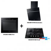 Samsung 3'lü Ankastre Set [Davlumbaz-Ocak-Fırın] CEP TELEFONU HEDİYELİ - 1
