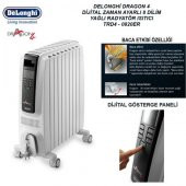 Delonghi Dragon TRD4 0820E 8 Dilim Yağlı Radyatör - 1