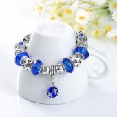 Frilly Tibet Gümüş Alaşım Charm Bileklik (FKB180N) - 2
