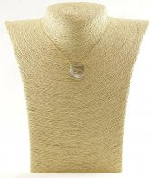 Frilly Kuş Figürlü Sarı Zincir Kolye (FKK108) - 1