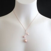 Frilly Gül Rose Kolye (FKK19SL) - 2