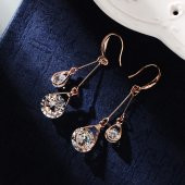 Frilly Zirkon Küpe (FKKP6AW) - 3