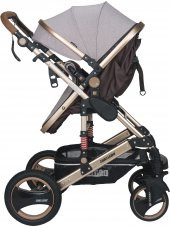 Wellgro 2019 New Golden Horn Q3 New Travel Sistem Bebek Arabası - 6