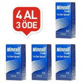 Minoxil 5 Deri Spreyi 60 ml (4 AL 3 ÖDE) EKSTRA İNDİRİM - 1