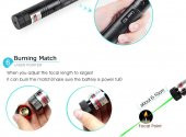Şarj Edilebilir Orijinal 1000 m. Yeşil Lazer Pointer YF 303 - 6