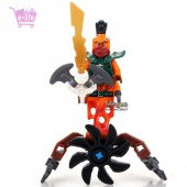 SY 623 Dönüşebilen NİNJA Lego Seti Tam 8 Figür - 9