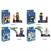 SY 263 City Lego Seti Tam 8 Figür - 6