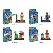 SY 263 City Lego Seti Tam 8 Figür - 7