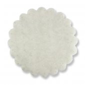 100 Adet 22cm Puantiyeli Organze Tül - 2