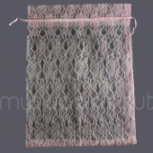 6 Adet 30x40cm Dantel Kese Hediyelik Kese - 1