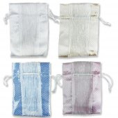 Parlak Önü Tüllü Kese 11x15cm 12 Adet thumbnail 1