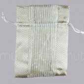 Parlak Önü Tüllü Kese 11x15cm 12 Adet thumbnail 6