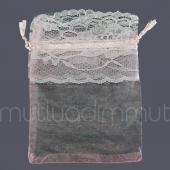 Ucu Dantel Fistolu Kese 9x12cm 12 Adet - 3