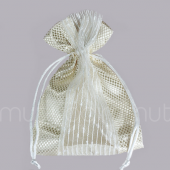 Parlak Önü Tüllü Kese 11x15cm 12 Adet thumbnail 7