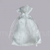 Parlak Önü Tüllü Kese 11x15cm 12 Adet thumbnail 8