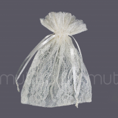 12 Adet 10x13cm Dantel Kese - 3