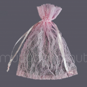 12 Adet 10x13cm Dantel Kese - 7