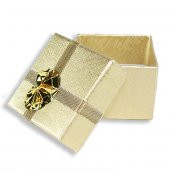 24 Adet 5x5cm Fiyonklu Karton Kutu - 1