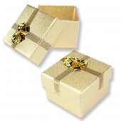 24 Adet 5x5cm Fiyonklu Karton Kutu - 2