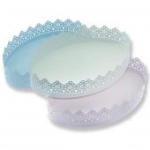 Oval Metal Tepsi 29x21cm - 1