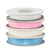 1cm X 22,5metre Düz Organze Kurdela - 1