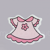 Ahşap Sticker Elbise 12 Adet - 2