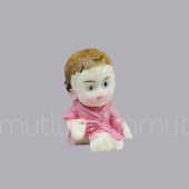 12 Adet Bornozlu Bebek Biblo - 3