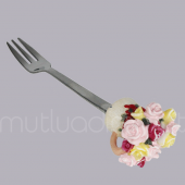 Sürahili Kaşık Vazolu Çatal - 4