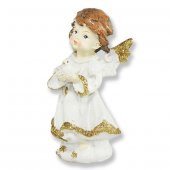 Elinde Kuş Olan Melek Biblo 1 Adet - 1