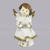 Elinde Kuş Olan Melek Biblo 1 Adet - 3