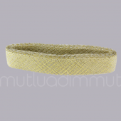 4,5cm X 25metre Simli Baklavalı Gren Esnek Kurdela - 2