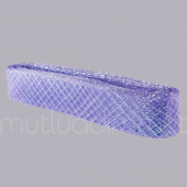 4,5cm X 25metre Simli Baklavalı Gren Esnek Kurdela - 3
