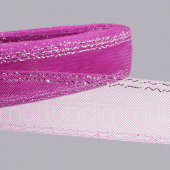 4,5cm X 25metre Simli Gren Esnek Kurdela Gelinlik Abiye - 9