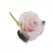 4 Adet 5,5cm Kumaş Çiçek Gül thumbnail 7