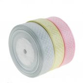 2,5cm X 50m Puanlı Organze Kurdela - 4