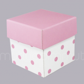 50 Adet 5x5cm Puanlı Demonte Karton Kutu - 4