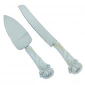 Sedefli Bıçak Ve Spatula Seti - 1