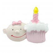 12 Adet Mumlu Pasta Ve Çocuk Minik Biblo - 2