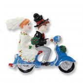 12 Adet Scooter Motorda Gelin Daman Biblo - 1