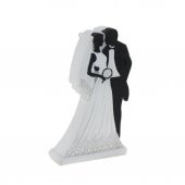 10cm Gelin Damat Büyük Biblo Ayakta 1 Adet - 1