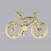 10 Adet Taşlı Metal Bisiklet - 4