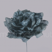 6 Adet 10cm  Kumaş Gül Çİçek - 3