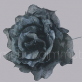 6 Adet 10cm  Kumaş Gül Çİçek - 11