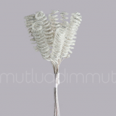 12 Demet (144 Adet) Spiral Simli Parlak Çiçek - 3